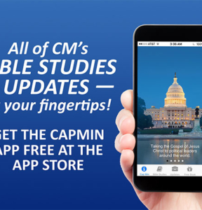 IMMEDIATELY AVAILABLE: The Capitol Ministries App for Mobile Devices