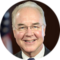 Tom Price recommending the book Rebuilding America by Ralph Drollinger, on evangelizing and discipling the hearts of our leaders