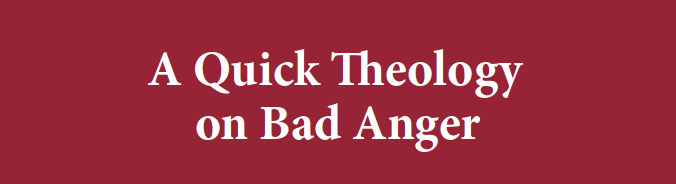 theology on anger