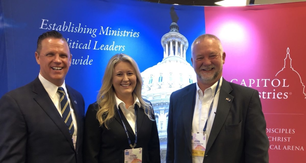 Capitol Ministries ALEC Perry Gauthier Faith Gauthier