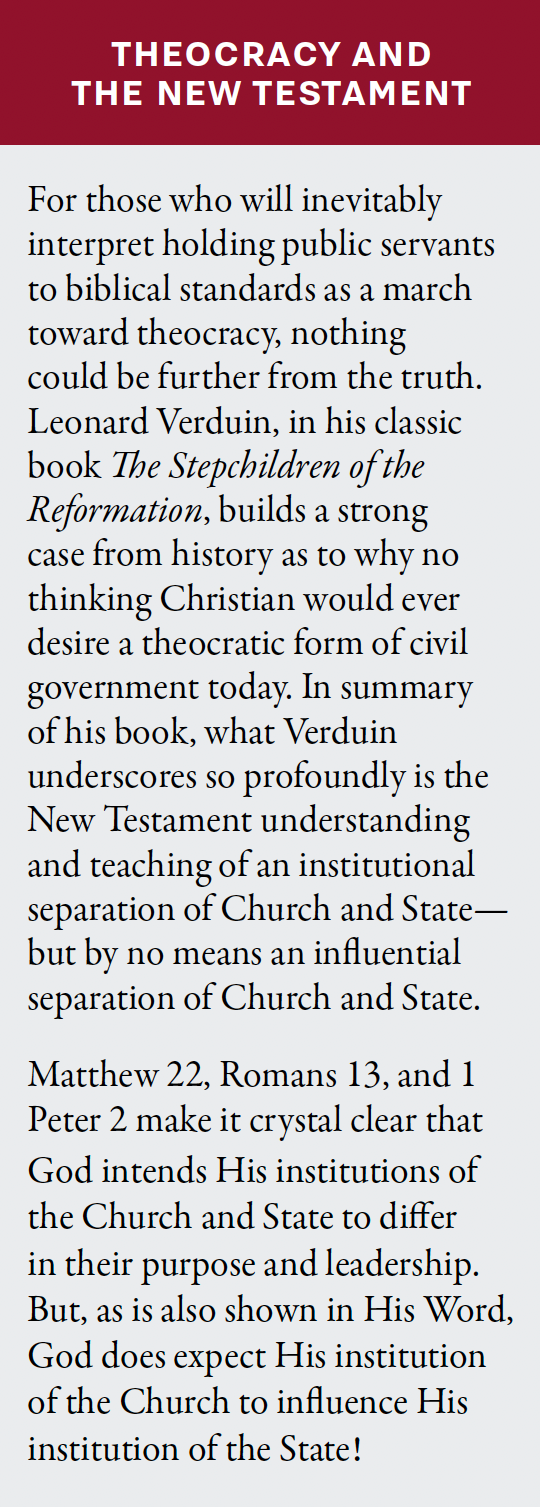 theocracy and the new testament